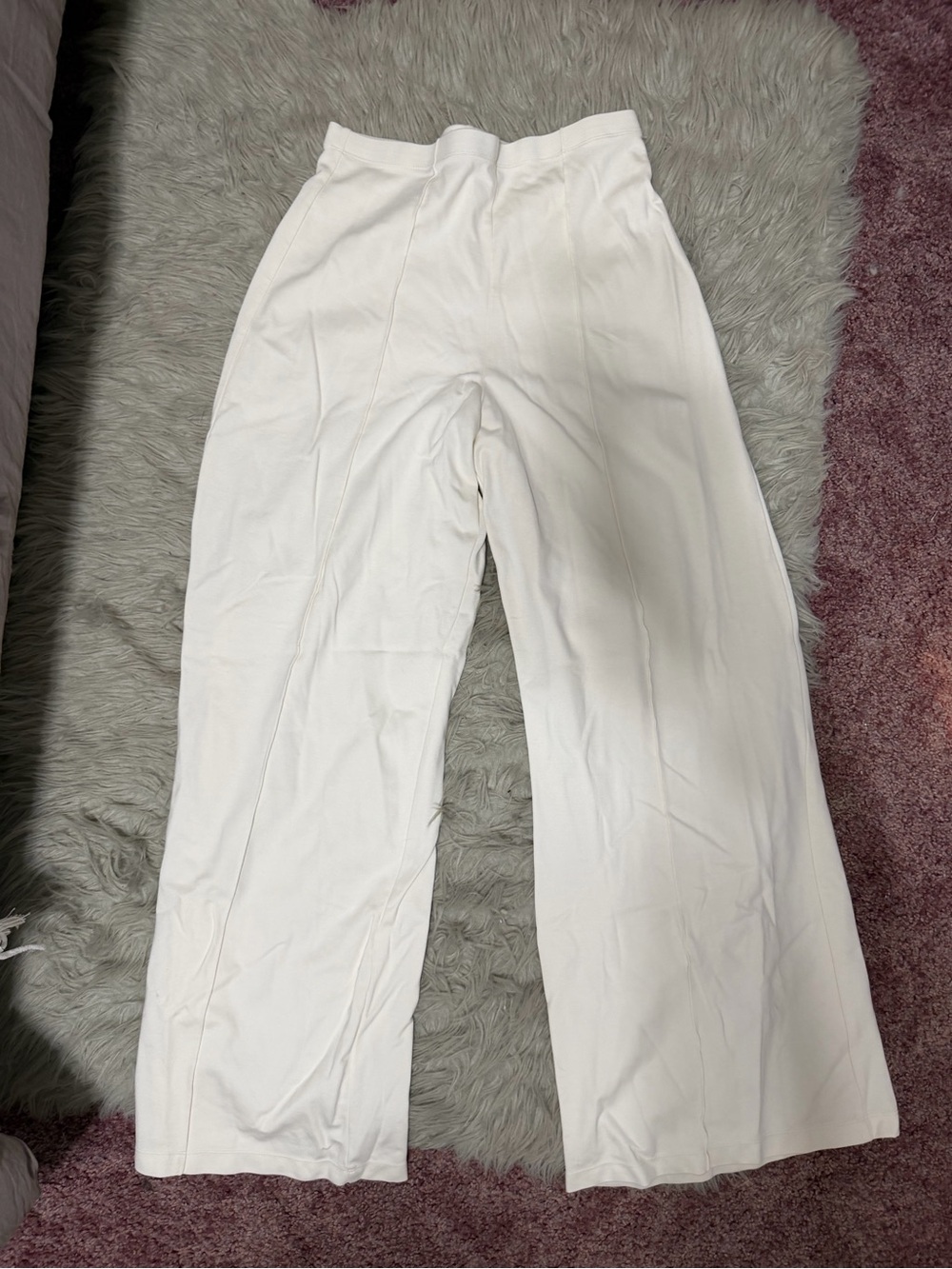 T.J.Maxx White Wide Leg Trousers